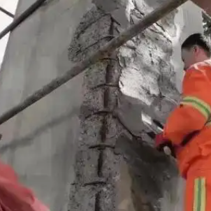 永康梁板柱楼梯空洞蜂窝剥落露筋等表面破损修补用高强聚合物修补砂浆